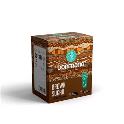 Brown sugar sachets Bonmano brand